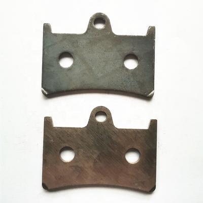 China Q235B Break System Motorcycle Parts Brake Pad Mounting Plate for sale