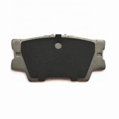 China China Rubber Steel Manufacturer Auto Brake Pad Shim 3M Rubber Brake Pad Shim for sale