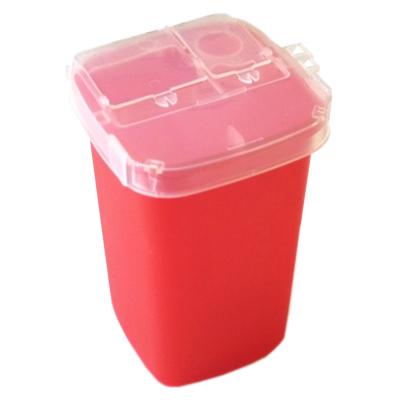 China Disposable Sharps Container Syringe needle container box T1C for sale