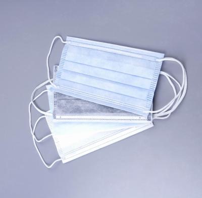 China Disposable Non woven Face Mask ear loop shape for sale