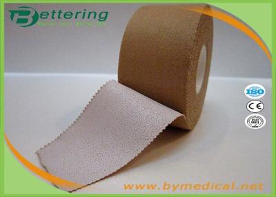 China Skin colour Rigid sports strapping tape rayon sports tape strong adhesive athletic tape for sale