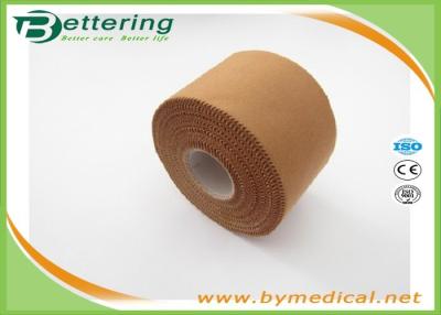 China 5cmx13.7m Latex free zinc oxide athletic rigid strapping tape viscose sport tape to limit joint movement for sale