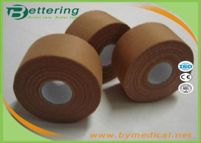 China 3.8cmx13.7m Latex free zinc oxide athletic rigid strapping tape viscose sports tape to limit joint movement for sale