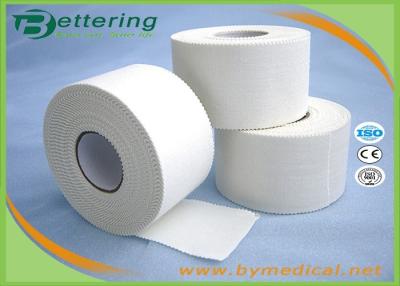 China 3.8cm White colour Latex free zinc oxide athletic Rigid Rayon Tape Porous Sports strapping Taping for sale