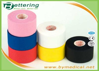 China Multi Colour Athletic Cotton Sports Tape Trainers Strapping Tapes Joints Protector GYM tape for sale