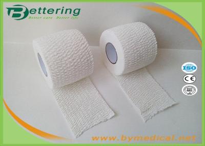 China 5cm Light Weight Cotton Elastic adhesive bandage sports medical stretch tape light EAB  sports strapping tape for sale