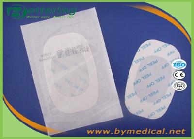 China A0607 paper frame sterile permeable transparent PU IV Cannula Dressing breathable waterproof PU film IV wound dressing for sale