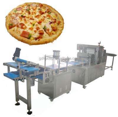 China Full Automatic Pizza Pita Bread Pizza Dough Forming Machine Dough Press Pizza Sheeter for sale