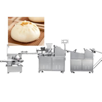 중국 Commercial Automatic Frozen Food Processing Machine Meat Roll Steamer Alumnio Baozi Chinese Buns Making Machine 판매용