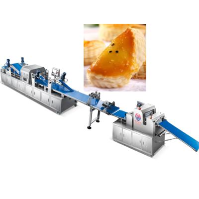 China Hotels Automatic Dough Hopia Puff Pastry Machine Pastry Sheet Machine Puff Pastry Production Line Te koop