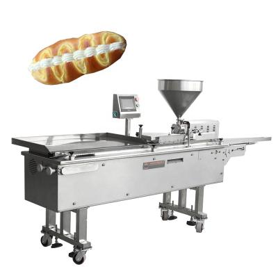 China Bread Butter Bread Sandwich Filling Machine Commercial Multiplier Pump Cutter For Fresh Bread for sale