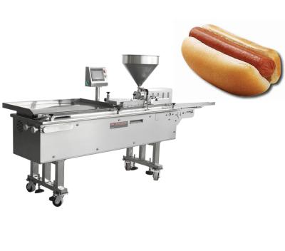 중국 Commercial Bread Loaf Slicer And Sandwich Cread Machine Butter Filling Machine Complete Bread Production Line 판매용