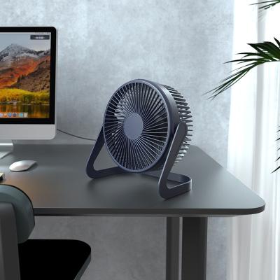 China Wholesale Portable Rechargeable Dormitory Fan High Efficiency Factory Stand Desktop Mini Vaneless Fan for sale