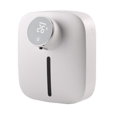 China Wall Mounted Smart Foam Soap Dispenser Chargeable Electronic Induction Automatic Soap Dispenser for sale