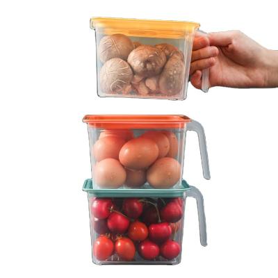 China Viable Storage Box Refrigerator Clear Sealed Large Capacity Storage Tank Containers for sale