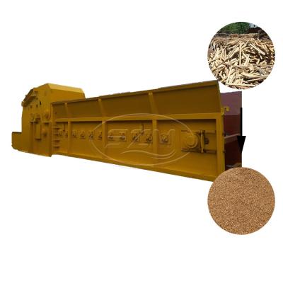 China Electric Commercial Complete Forestry Machinery Large Biomass Integrated Garden Shredder Crusher Hot Selling Wood Chipper For Sale for sale