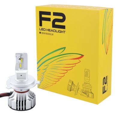 China Super Bright 72W F2 LED Headlight Bulb For Quattroporte IV Cars for sale