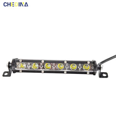 China Factory Wholesale Aviation Aluminum Alloy High Brightness 18W Led Light Bar for sale