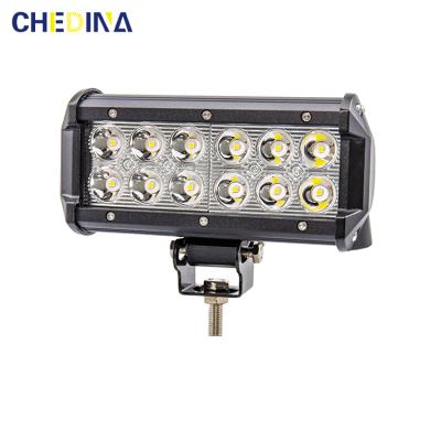 China Wholesale Waterproof Aviation Offroad 36W Aluminum Alloy Led Light Bars for sale