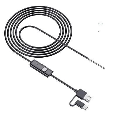 China Waterproof/Android Endoscope Camera 3.9mm Waterproof Lens 3in1 Type-C Car Inspection Micro USB Borescope Waterproof Hard Cable For Sumang HUIWEI PC for sale