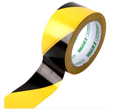 China Waterproof Hot Sale Green Daytime Seal T19232 Black And White Warning Single Device 50mm*45m Twill Tape (Roll) for sale