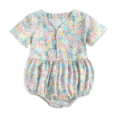 China Cozy Baby Clothes Summer Style Baby Rompers Short Sleeve Newborn Infant Clothes for sale