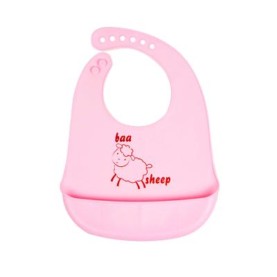 China Antibacterial Wholesale Waterproof Baby Bibs and Custom Silicone Baby Meal Bibs Wholesale Feeding Bandana for sale