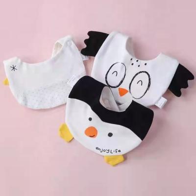 China Wholesale Baby Antibacterial Bibs Saliva Towel Cotton Baby Eating Feeding Bib Newborn Pouch Saliva Bandana Custom Made for sale