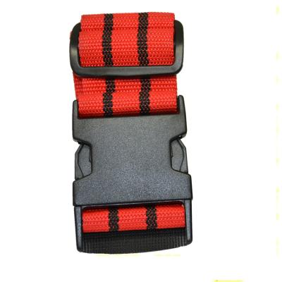 China Adjustable Buckle Travel Luggage Strap Belt For Suitcase Luggage Bag Strap Belt Polyester Travel 50mm Colorful Promotional High Quality Custom for sale