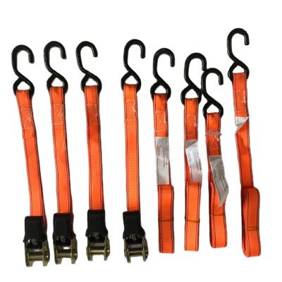 China New Arrival Logo Printing Safety Cargo Cam Lock Link Promotional Down Straps (4pc) for sale