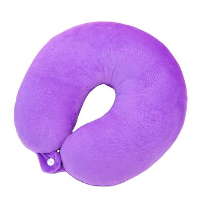 China Anti-static The Latest Comfort Memory Foam Pillow Car Office Travel U-Shaped Neck Pillow for sale