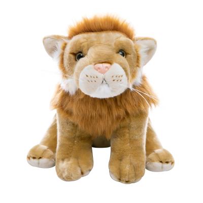 China Hot High Quality Amazon Kids Gifts OEM/ODM Wholesale Custom Stuffed Plush Cute Sitting Soft Toy 9 Inch Lion Fashion Stuffed Toy for sale