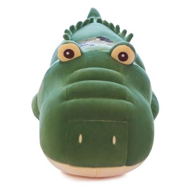 China New design realistic plush toy with plush alligator skin for sale