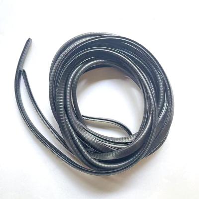 China Environmental Protection Tape PVC Sealing Tape Glass Edge Sealing Edge Skeleton U Shaped Sealing Rubber Strip for sale