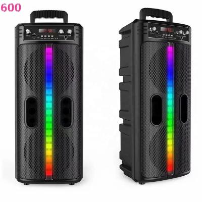 China NO LED RGB Light 20W Mini BT Speaker Wireless BT 5.0 Portable Speaker RGB Light Radio Speaker with RGB Light for sale