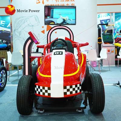 China Park Indoor Children VR Arcad Coin Operated Simulated Car Racing Game Machine For Sale for sale