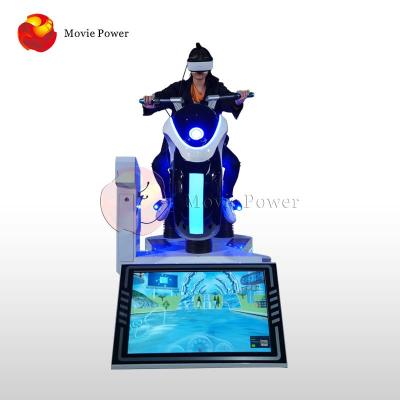 China High Quality Shopping Mall Motorcycle VR Racing Game Motion Simulator 9D Virtual Reality Game Machine For Sale for sale