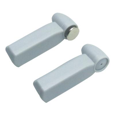 China 51mm Grey EAS 58KHz Security Hard Acousto Magnetic Tags For Retail Store for sale