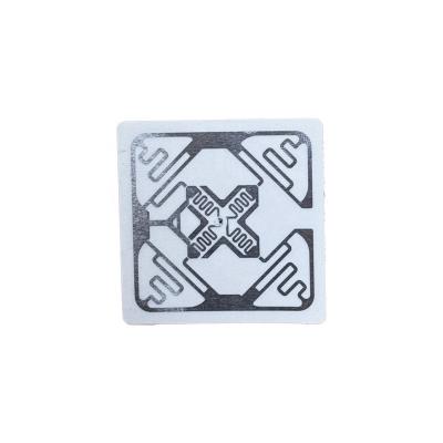 Cina Tag di sicurezza RFID 50 X 50 mm quadrato rotolo d'argento codice chip personalizzabile in vendita