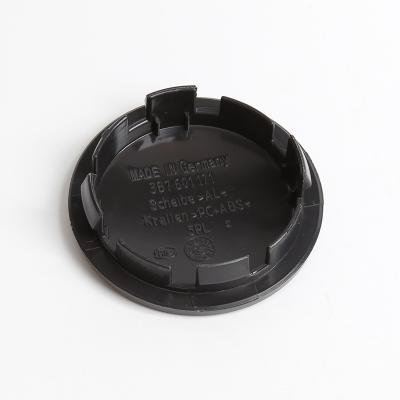 China ABS Factory Supplier Black Chrome Wheel Center Caps Symbol Hub Cap Cover For VW 65mm Wheel Caps 3B7601171 for sale