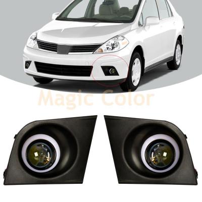 China Fog lamp. Engel Eye Fog Light Assembly Drive Safety Signal For Nissan Tiida Latio 2005 2006 2007 2008 Front Fog Light Kit for sale