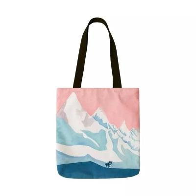 China Wholesale Cheap Wholesale Large Capacity Sublimation Canvas Mini Canvas Bags Shoulder Bag for sale