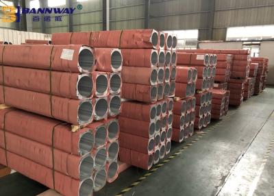 China Large Aluminum Alloy Extrusion Profiles Customizable 10mm - 6000mm Length for sale