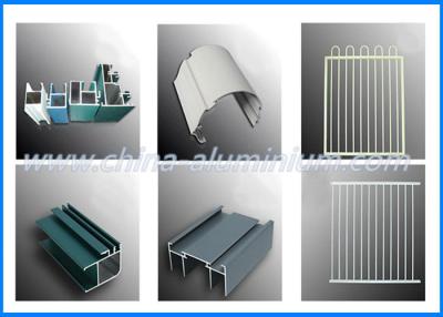 China Colorful Aluminum Window Profile , Aluminium Window Frame Section for sale