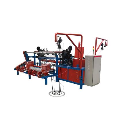 China Building Material Stores Diamond Wire Mesh Making Machine Chain Link Fence Machine for sale