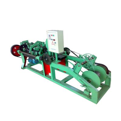 China Building Material Shops Best Price Automatic Double Wire Negative Positive Twist Barbed Wire Making Machine for sale