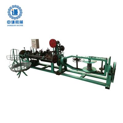 China Efficient Double Strand Barbed Wire Mesh Machine /Razor Blade Making Machine for sale