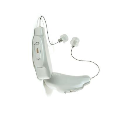 China Hot Selling Hearing Compensation Rechargeable Smart Hearing Aids Amplifier App Wireless Hearing Aid for sale