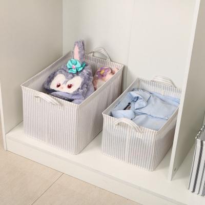 China Factory direct sale viable kids toys storage box pants and clothes organizer Collapsible Toy Storage metal locker binsFabric for sale