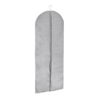 China Viable\Folding\Ventilation\Hanging Factory Customized Foldable Durable Eco-friendly Fashion Travel Dust Cover Clothe Cover Dress Suit Protector Garment Suit Bag for sale